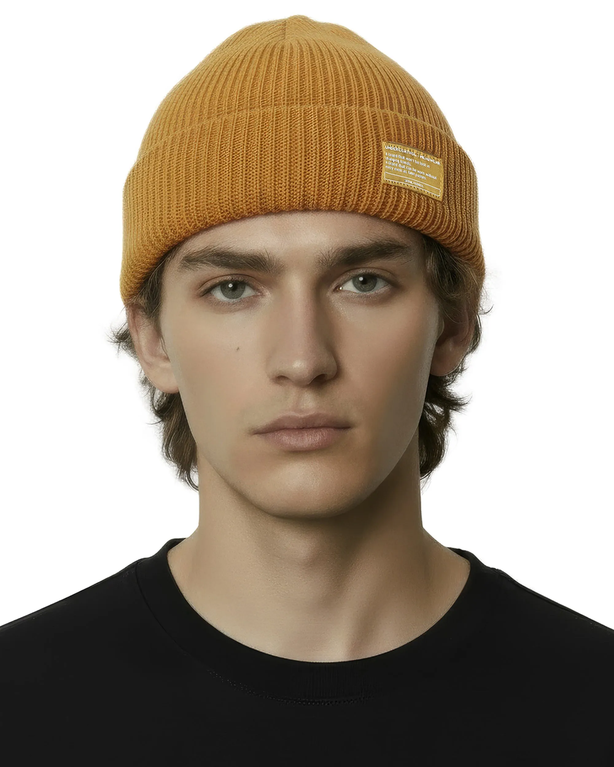 BEANIE / MONK FIT / MUSTARD sold by Undercontrol product image thumbnail 2