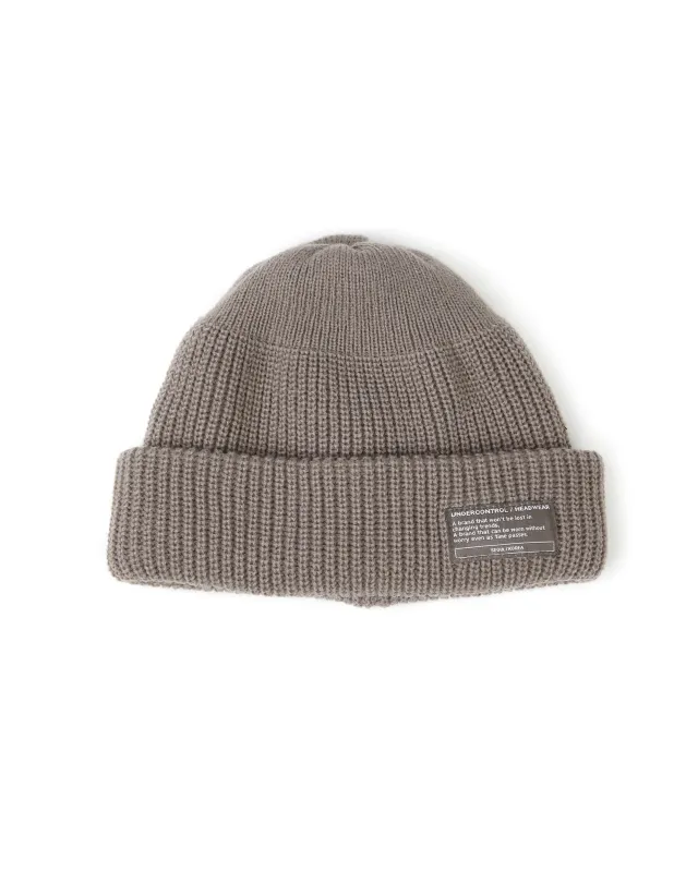 BEANIE / MONK FIT / GREY sold by Undercontrol