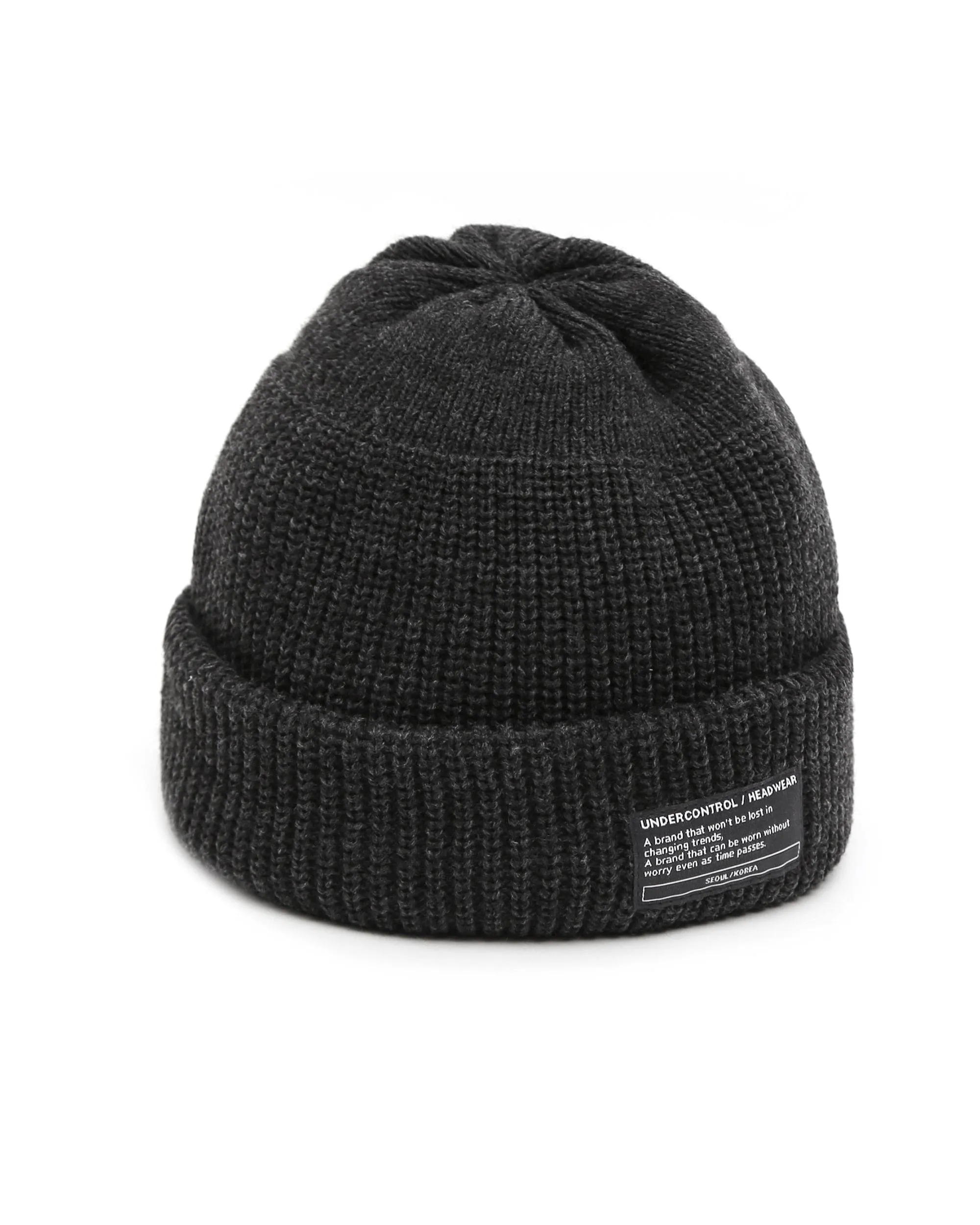 BEANIE / MONK FIT / CHARCOAL sold by Undercontrol product image thumbnail 3