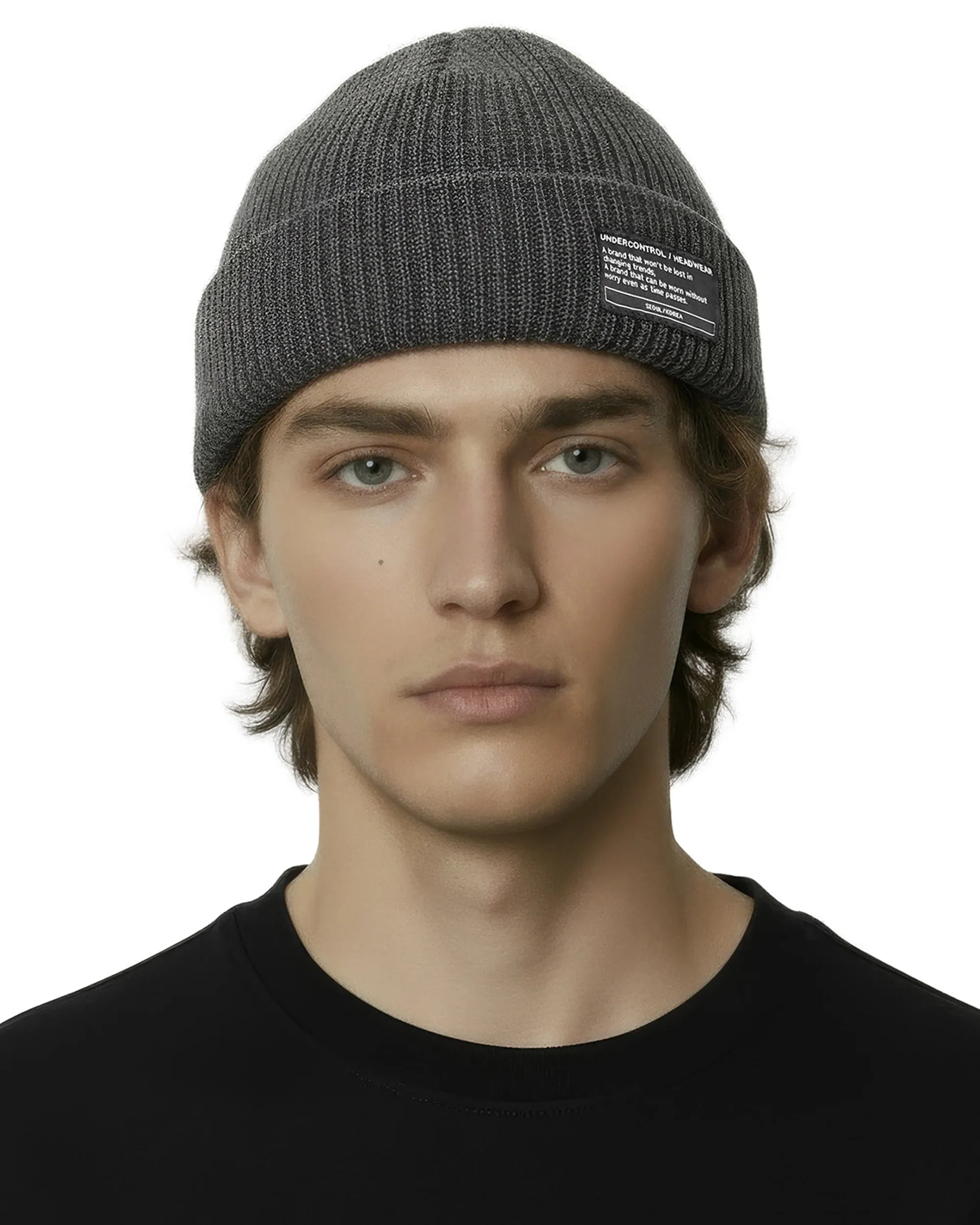 BEANIE / MONK FIT / CHARCOAL sold by Undercontrol product image thumbnail 2