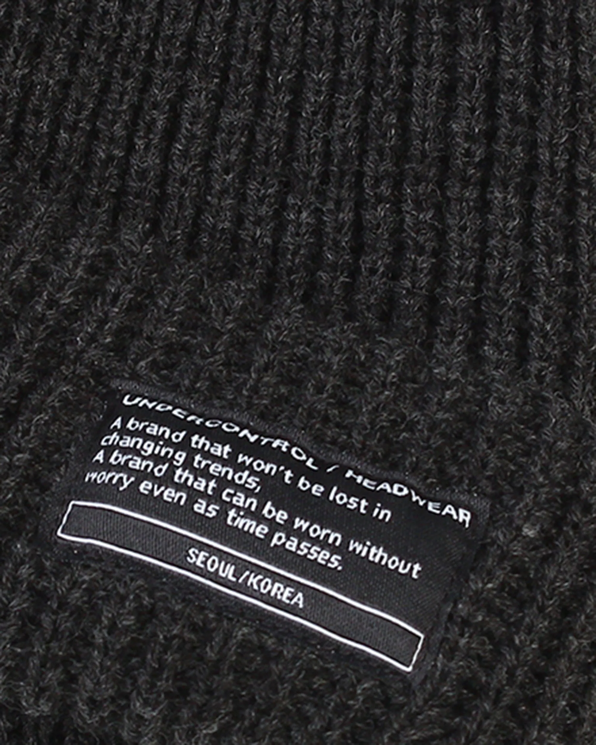 BEANIE / MONK FIT / CHARCOAL sold by Undercontrol product image thumbnail 5