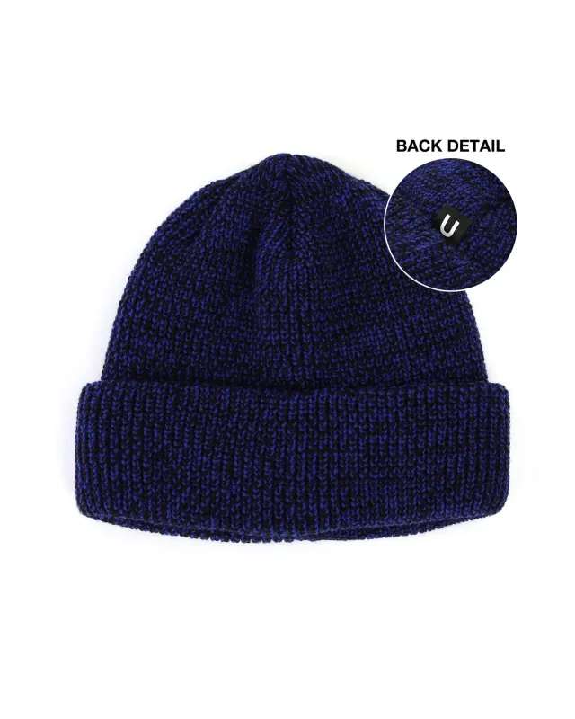 BEANIE / MARINE FIT / U STRAP / BLEND BLUE sold by Undercontrol