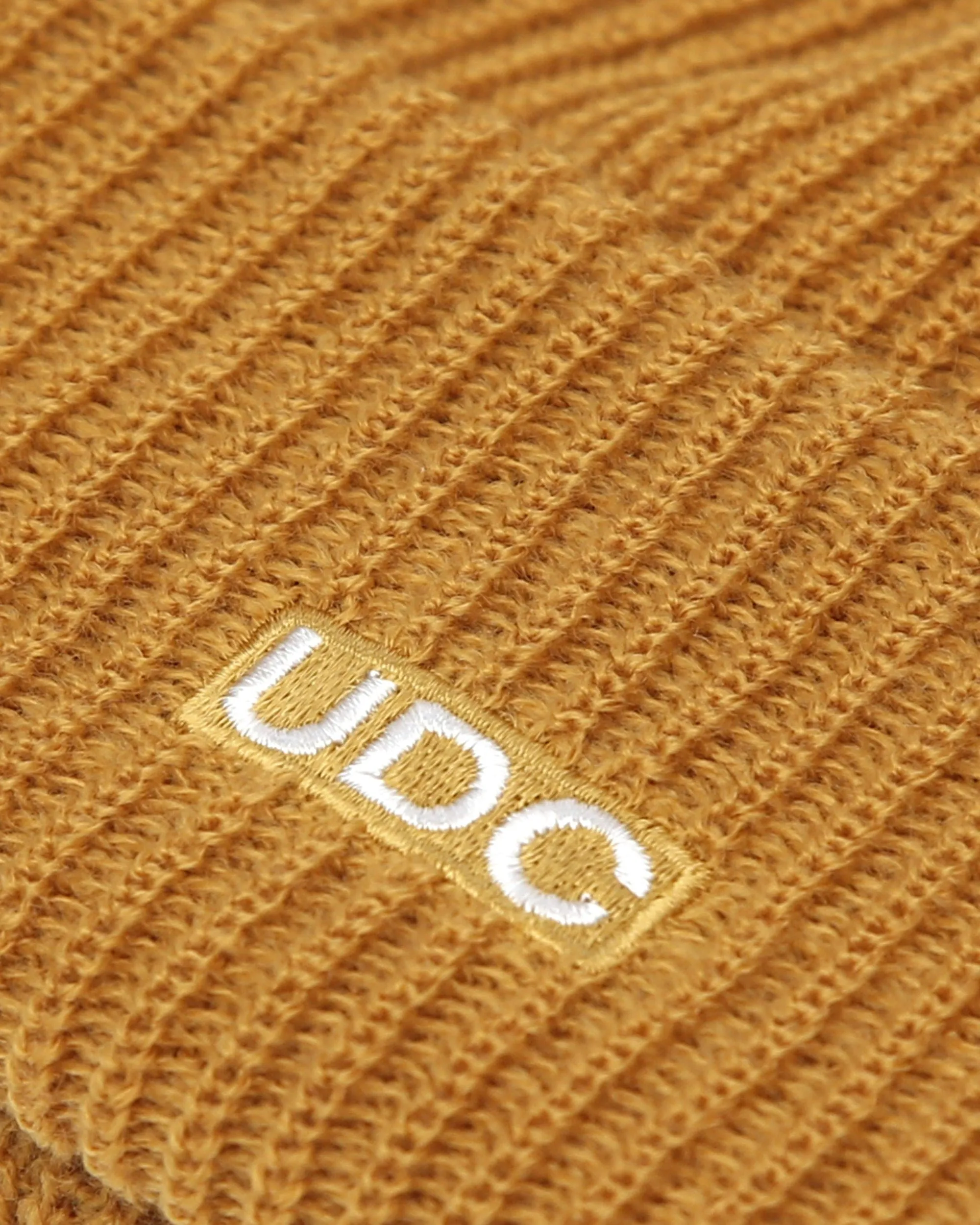 BEANIE / LONG TAIL / BOX LOGO / D MUSTARD sold by Undercontrol product image thumbnail 5