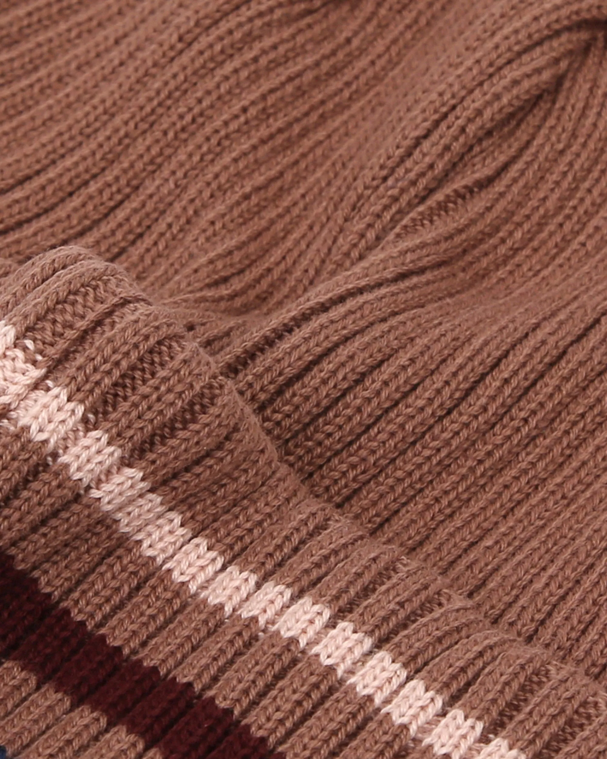 BEANIE / FLORAL SCRIPT / M STRIPE / D PINK sold by Undercontrol product image thumbnail 5