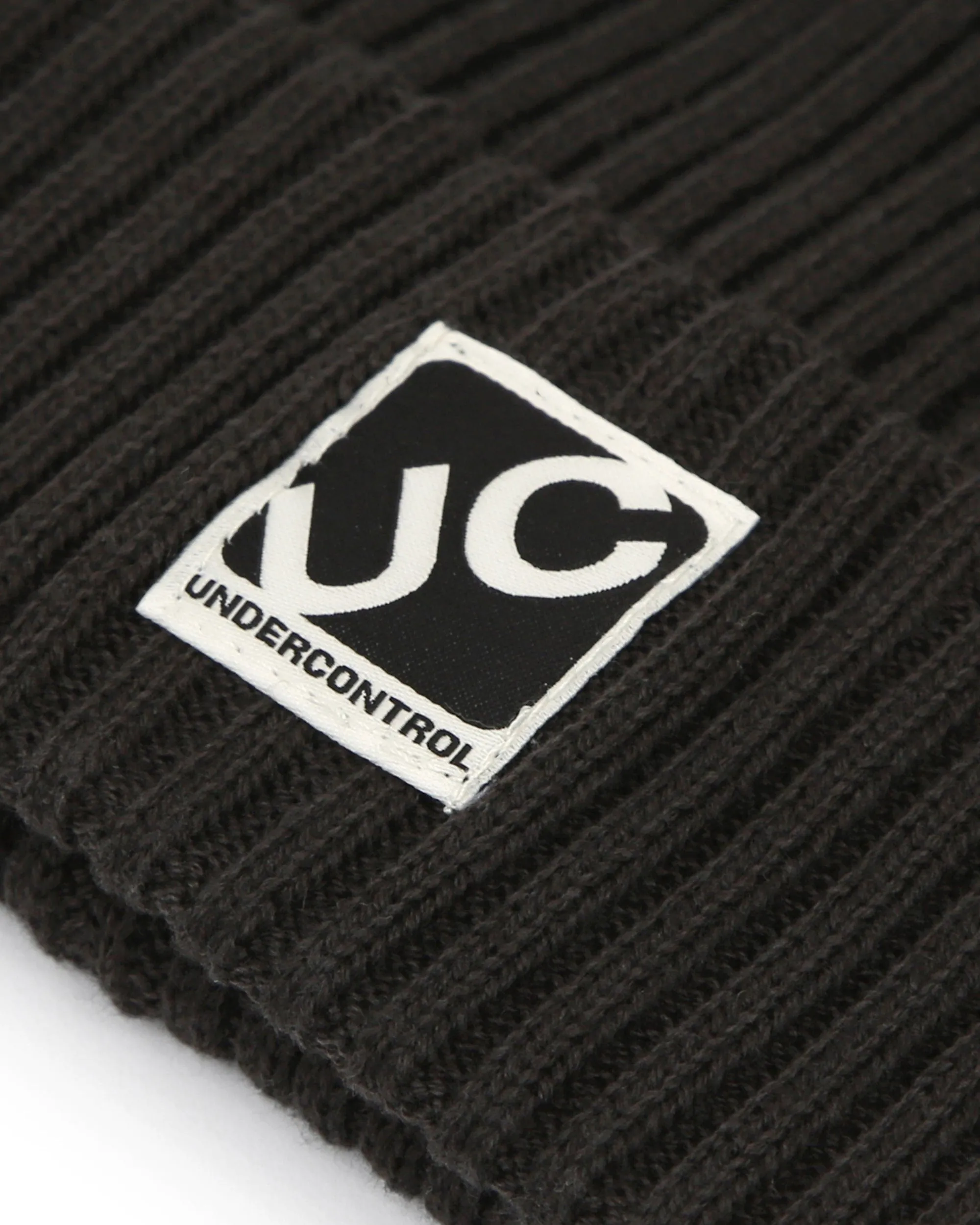BEANIE / CROSS BOX LOGO / R CHARCOAL sold by Undercontrol product image thumbnail 3