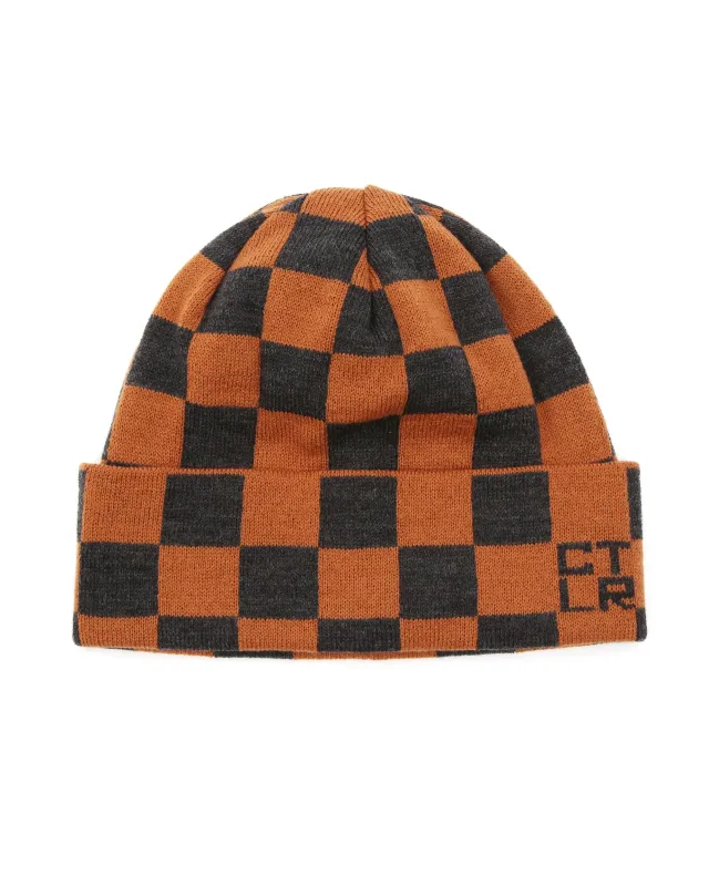 BEANIE / CHECKERBOARD / OLD BRICK sold by Undercontrol