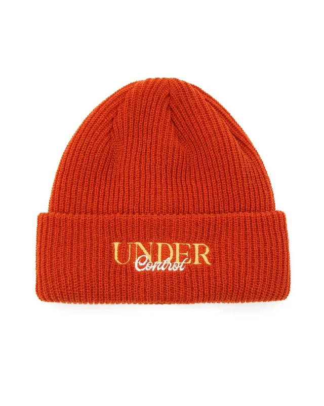 BEANIE / ATHLETIC / ORANGE sold by Undercontrol