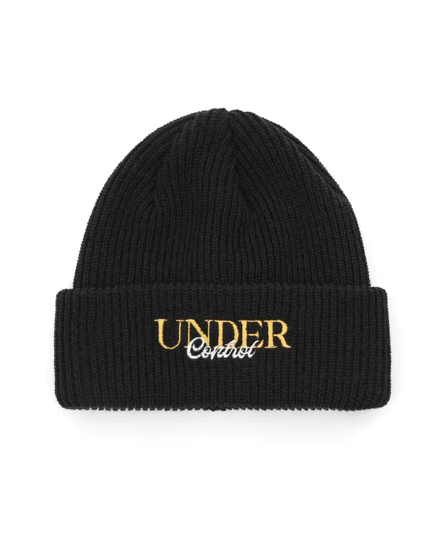 BEANIE / ATHLETIC / BLACK sold by Undercontrol