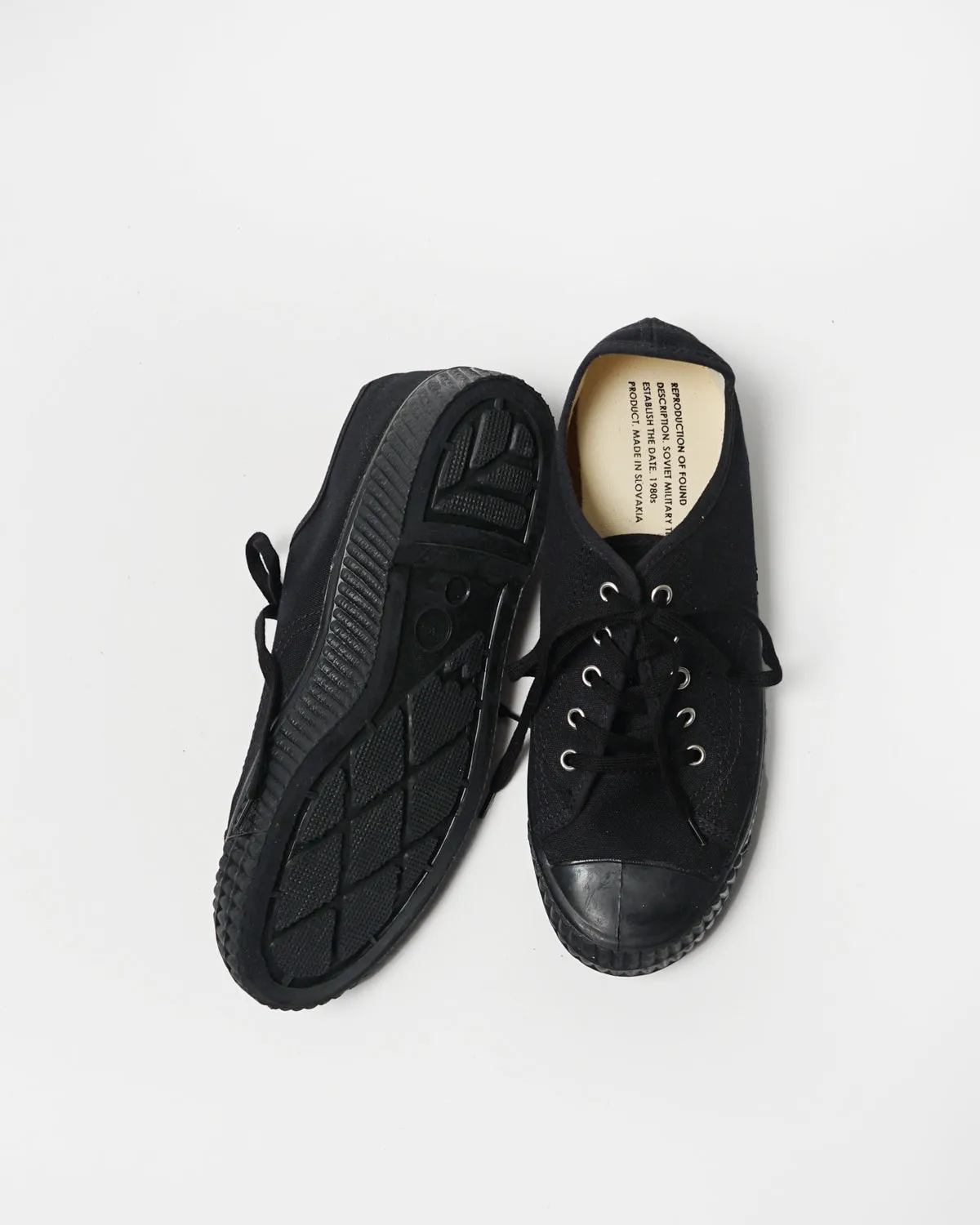 Soviet Military Trainer 900F / Black x Black Sole sold by Reproduction of Fround product image thumbnail 2