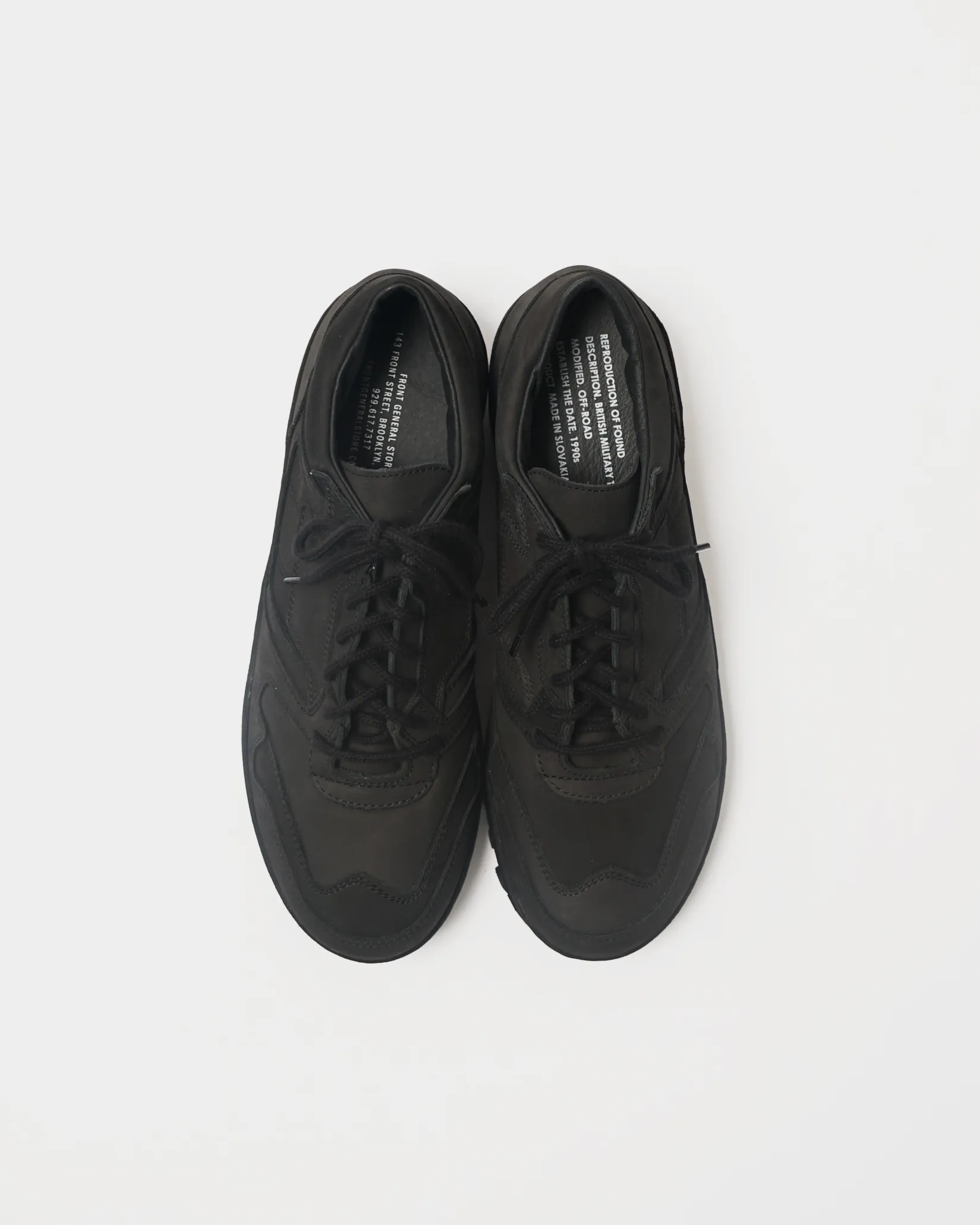 British Military Trainer 1858FG / Black Nubuck sold by Reproduction of Fround product image thumbnail 2