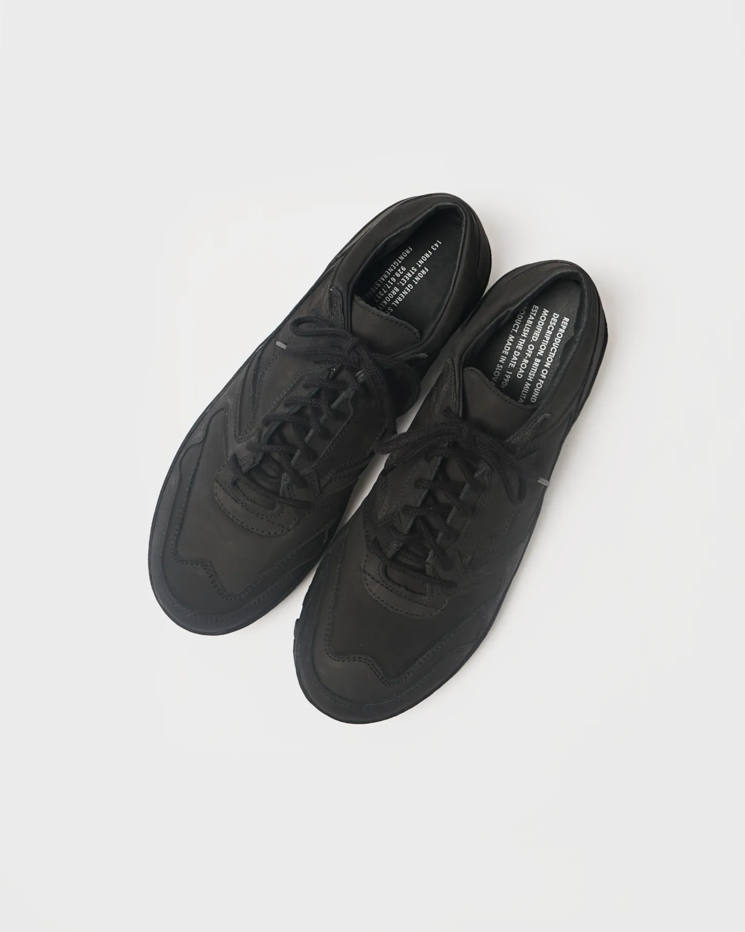 British Military Trainer 1858FG / Black Nubuck sold by Reproduction of Fround product image thumbnail 3