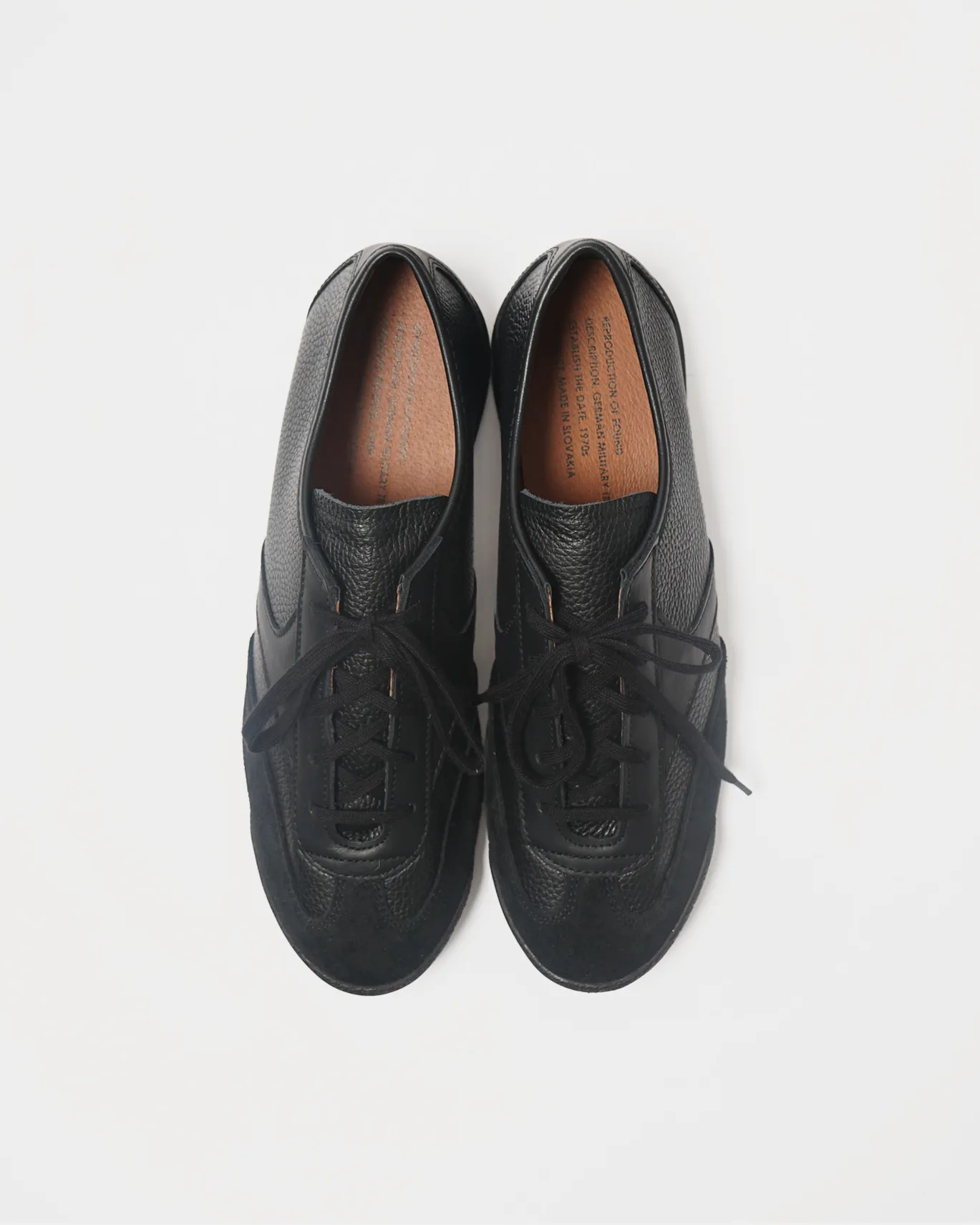 German Military Trainer 1717MSL / Black x Dark Brown Sole sold by Reproduction of Fround product image thumbnail 2