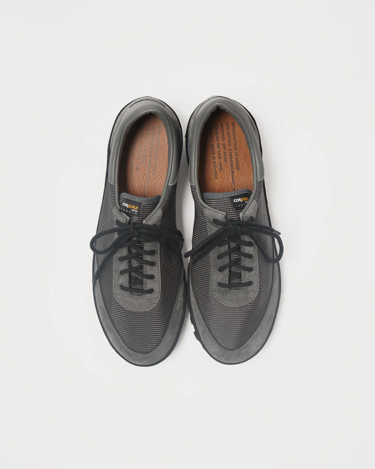 Canadian Military Trainer 1058CNL / Charcoal x Dark Gray sold by Reproduction of Fround product image thumbnail 2