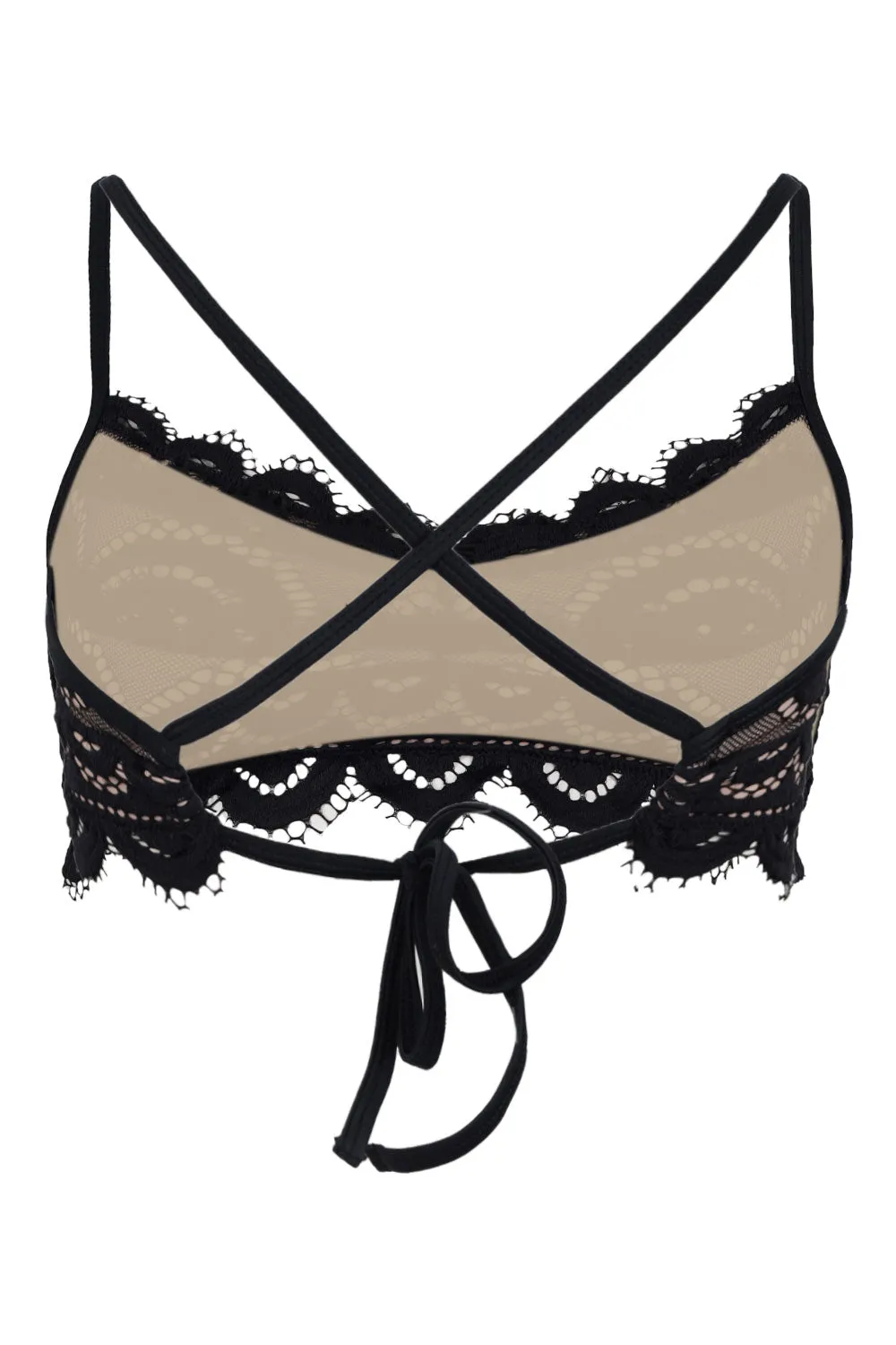 Lace Bralette Midnight sold by Sand Dollar product image thumbnail 3