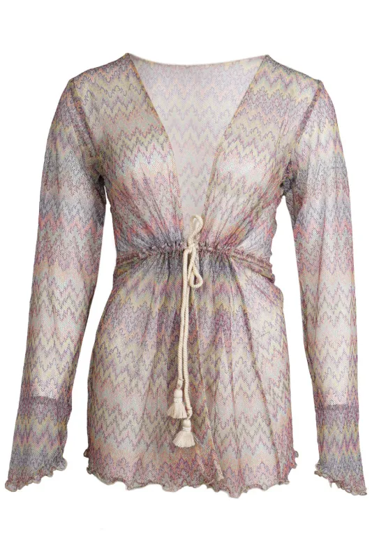 Rachel Tie Tunic Dazzle sold by Sand Dollar