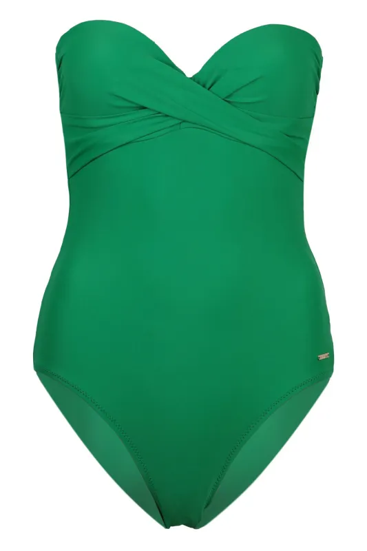 Brigitte One Piece Iguana sold by Sand Dollar