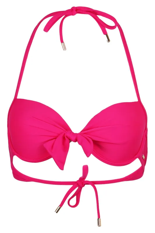 Maria Halter Top Hot Pink sold by Sand Dollar