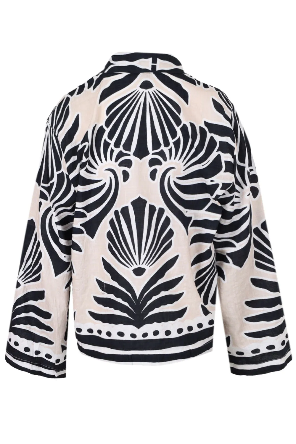 Clementine Sleeved Top Brodie Sand sold by Sand Dollar product image thumbnail 4