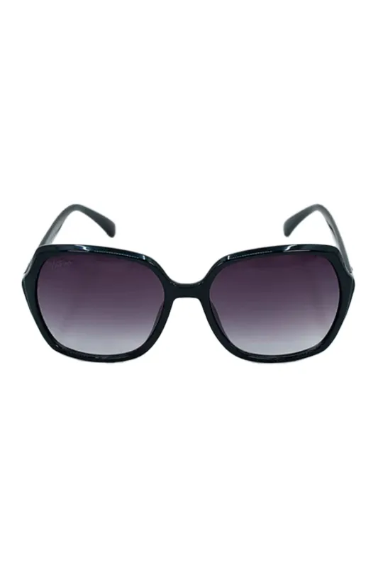 Oversized Black Sunglasses in Butterfly Design sold by Sand Dollar