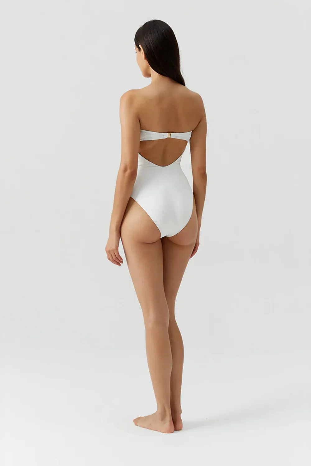 Lucca One Piece Cream Ribbed sold by Sand Dollar product image thumbnail 3