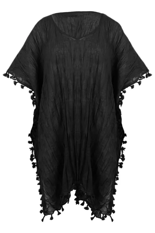 Amnesia Kaftan Black sold by Sand Dollar