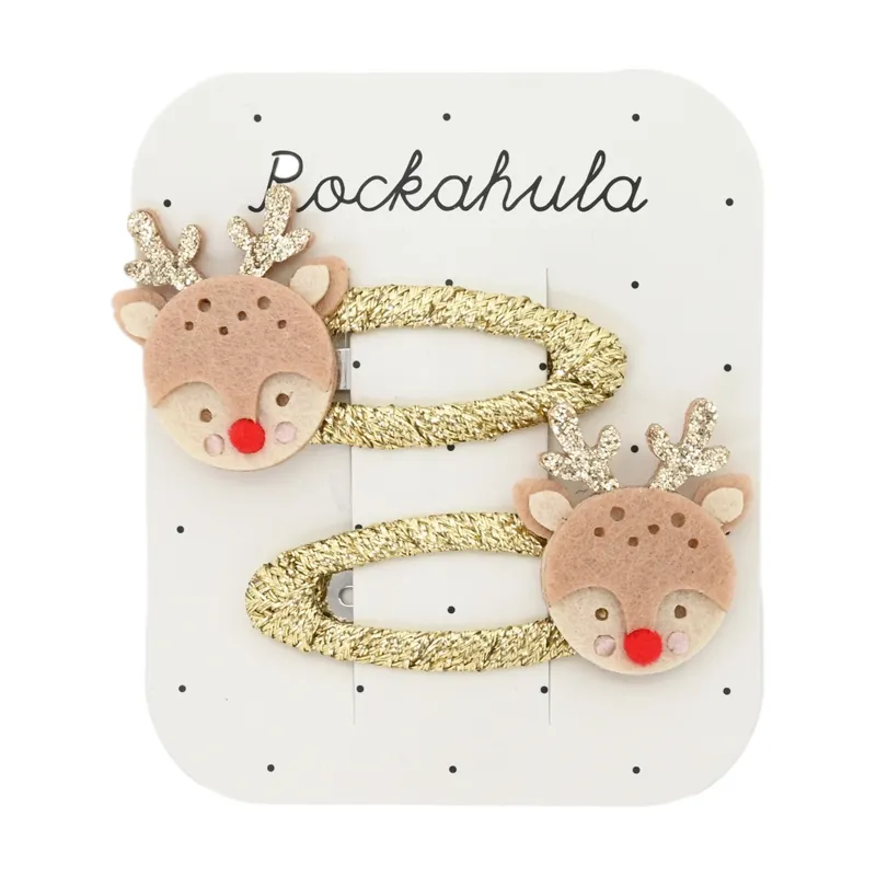 Little Reindeer Clips made by Sand Dollar