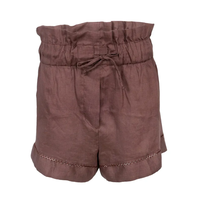 Ellis Shorts Plum sold by Sand Dollar
