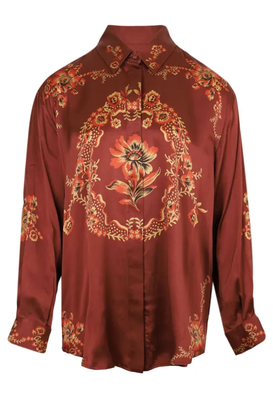 Seraphina Silk Shirt sold by Sand Dollar