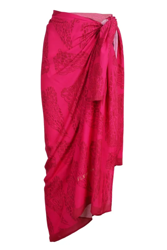 Roseate Printed Sarong sold by Sand Dollar