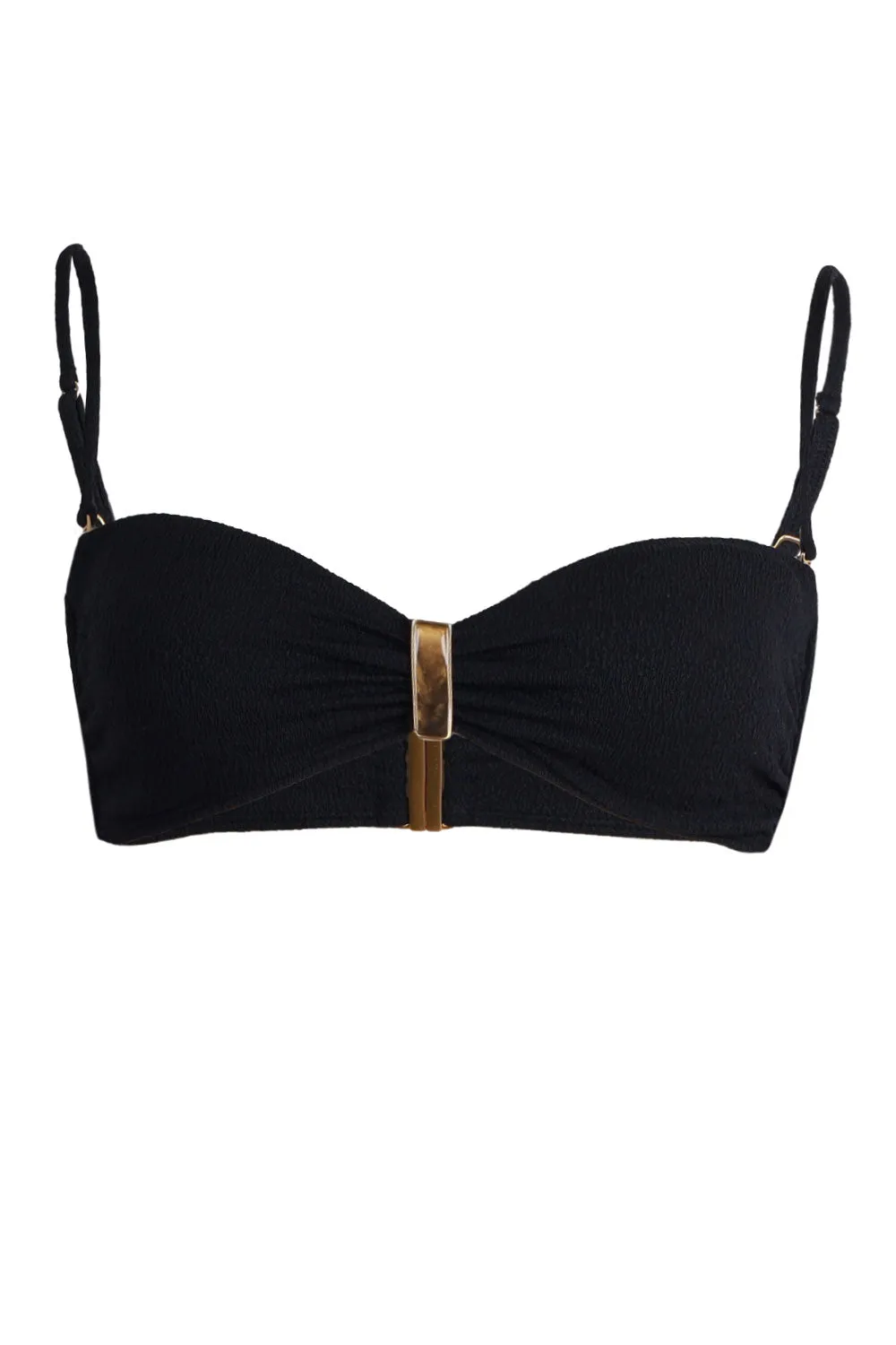 Firenze Blake Bandeau Top Black sold by Sand Dollar