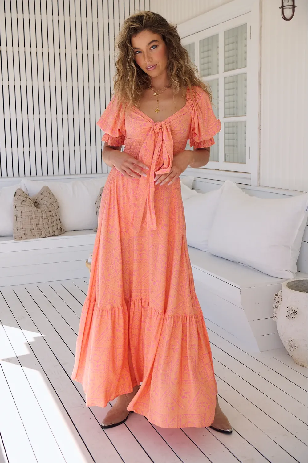 Paloma Paradise Print Holiday Skirt sold by Sand Dollar product image thumbnail 3