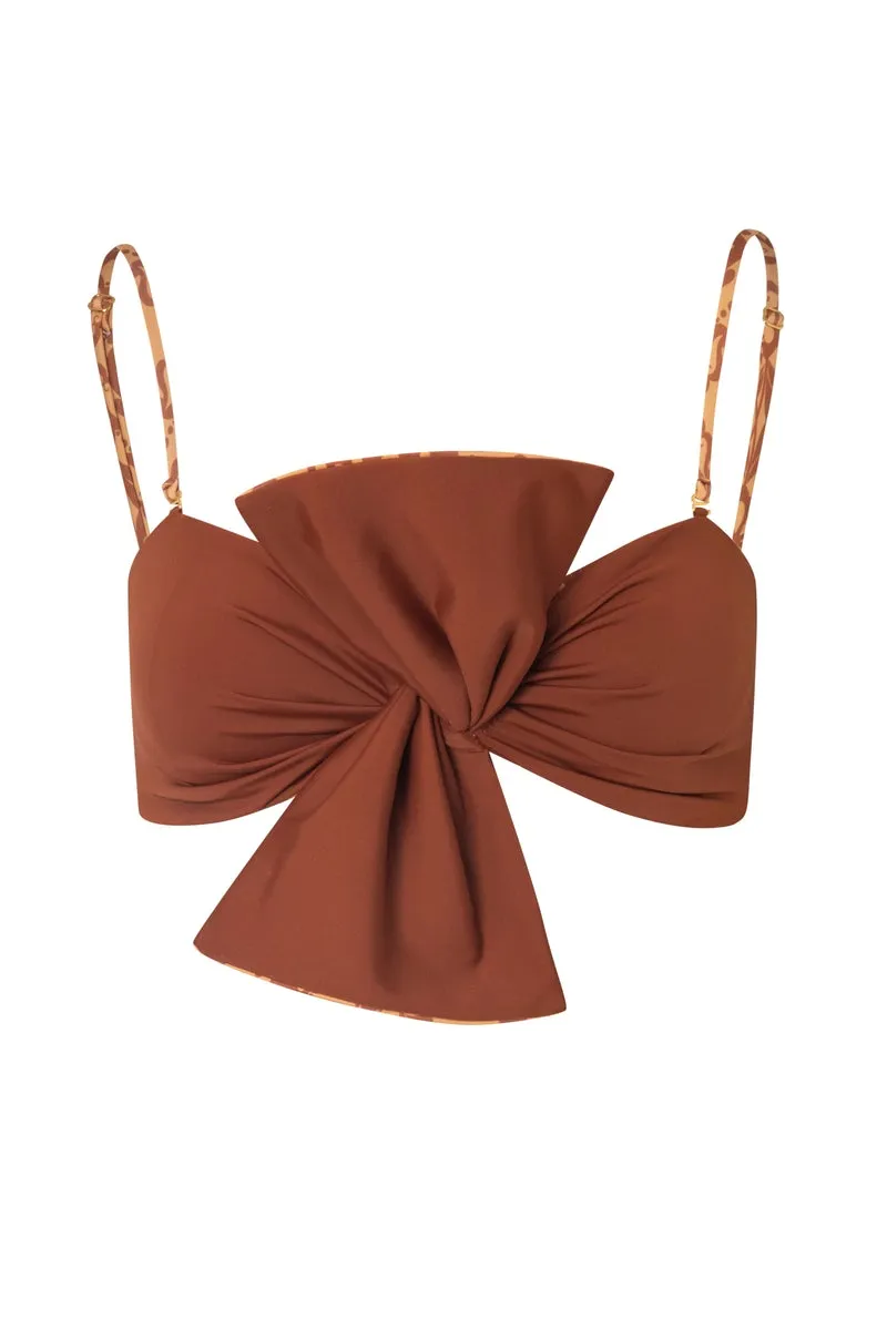 Albatross Top Mustard/Arabesque Brown sold by Sand Dollar product image thumbnail 3