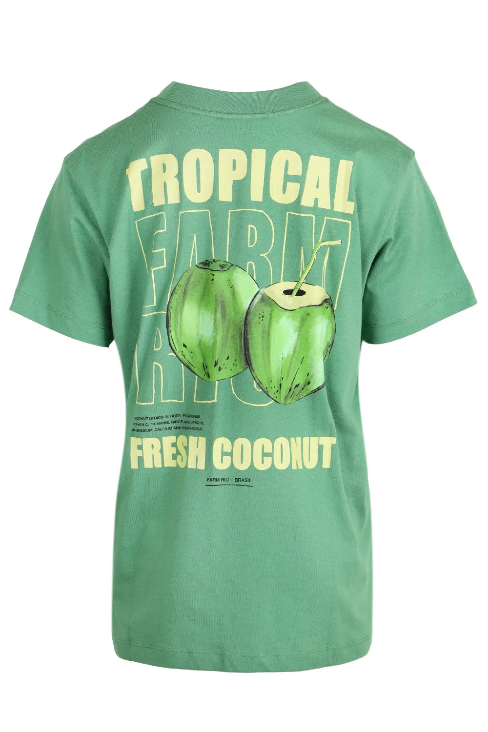 Tropical Coconut Relaxed T-Shirt sold by Sand Dollar product image thumbnail 3
