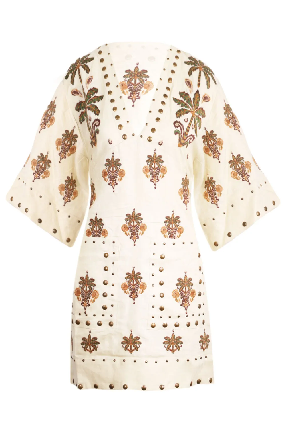 Coconut Tree Tapestry Tunic Mini Dress sold by Sand Dollar