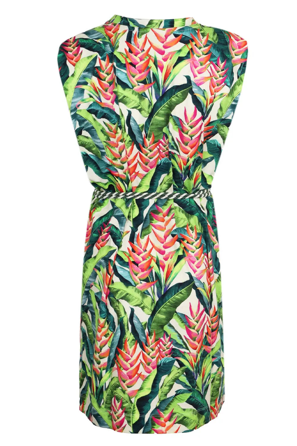 Heli Leaves Pearl T-Shirt Jersey Mini Dress sold by Sand Dollar product image thumbnail 3