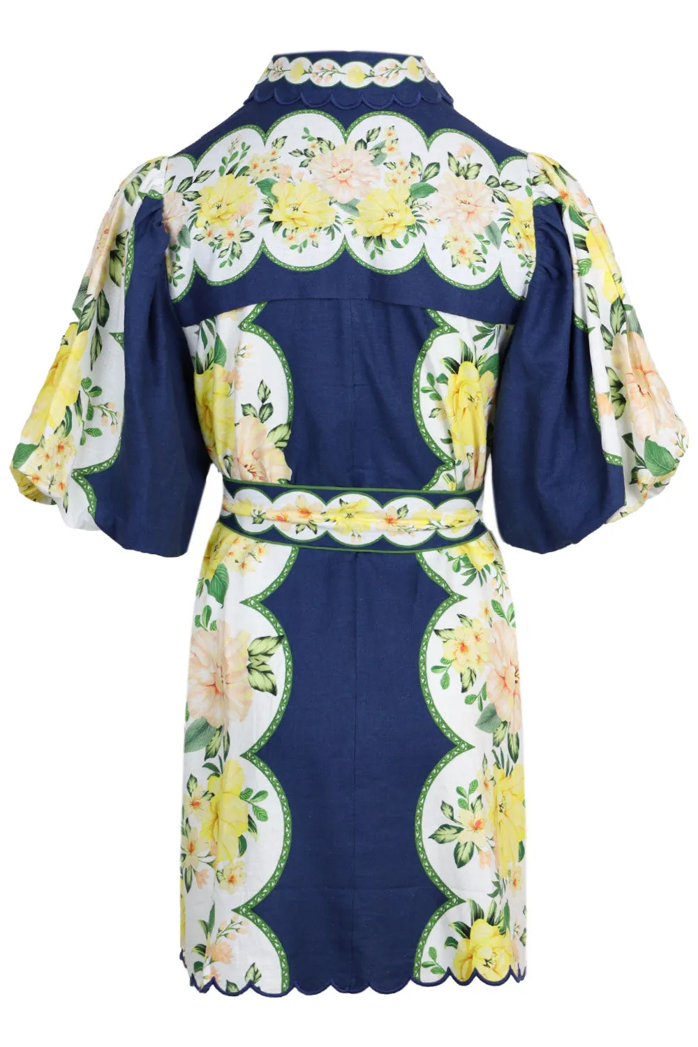Amazon Garden Cream Mini Dress sold by Sand Dollar product image thumbnail 3