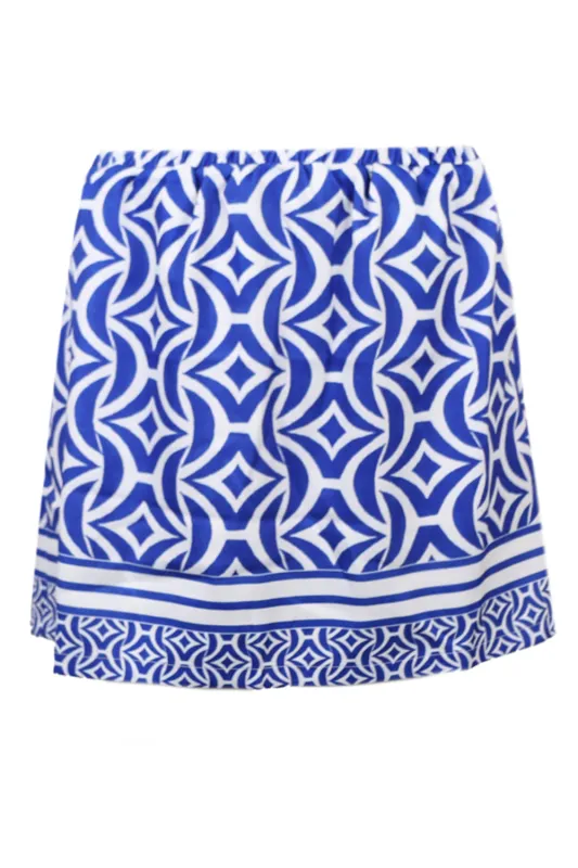 Alara Mini Skirt Navy sold by Sand Dollar