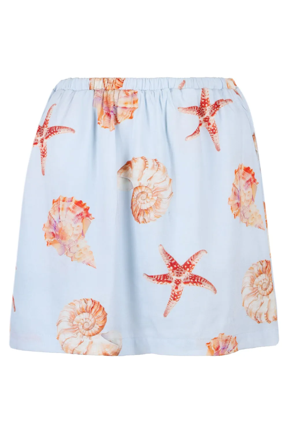Adelyn Mini Skirt Blue Seashell sold by Sand Dollar product image thumbnail 3