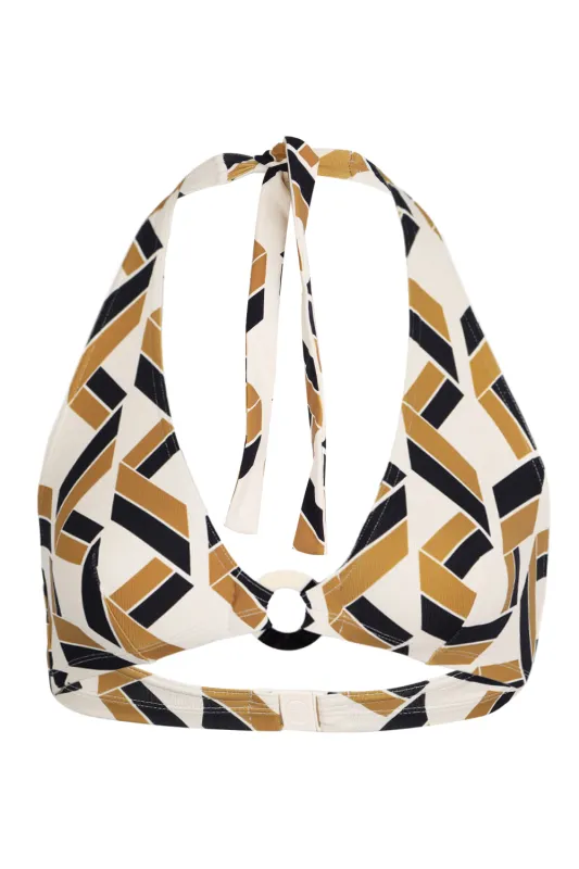 Dimension Full Triangle Imprime Swim Noir sold by Sand Dollar