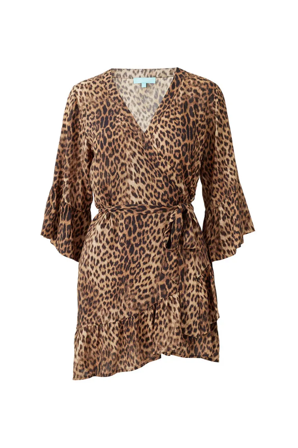Tegan Wrap Dress Cheetah sold by Sand Dollar