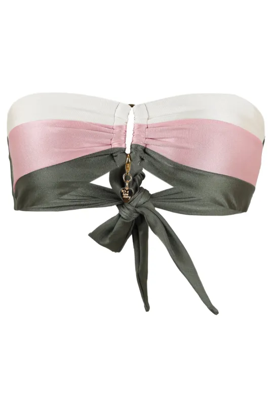 Detail Bandeau Top Olive sold by Sand Dollar