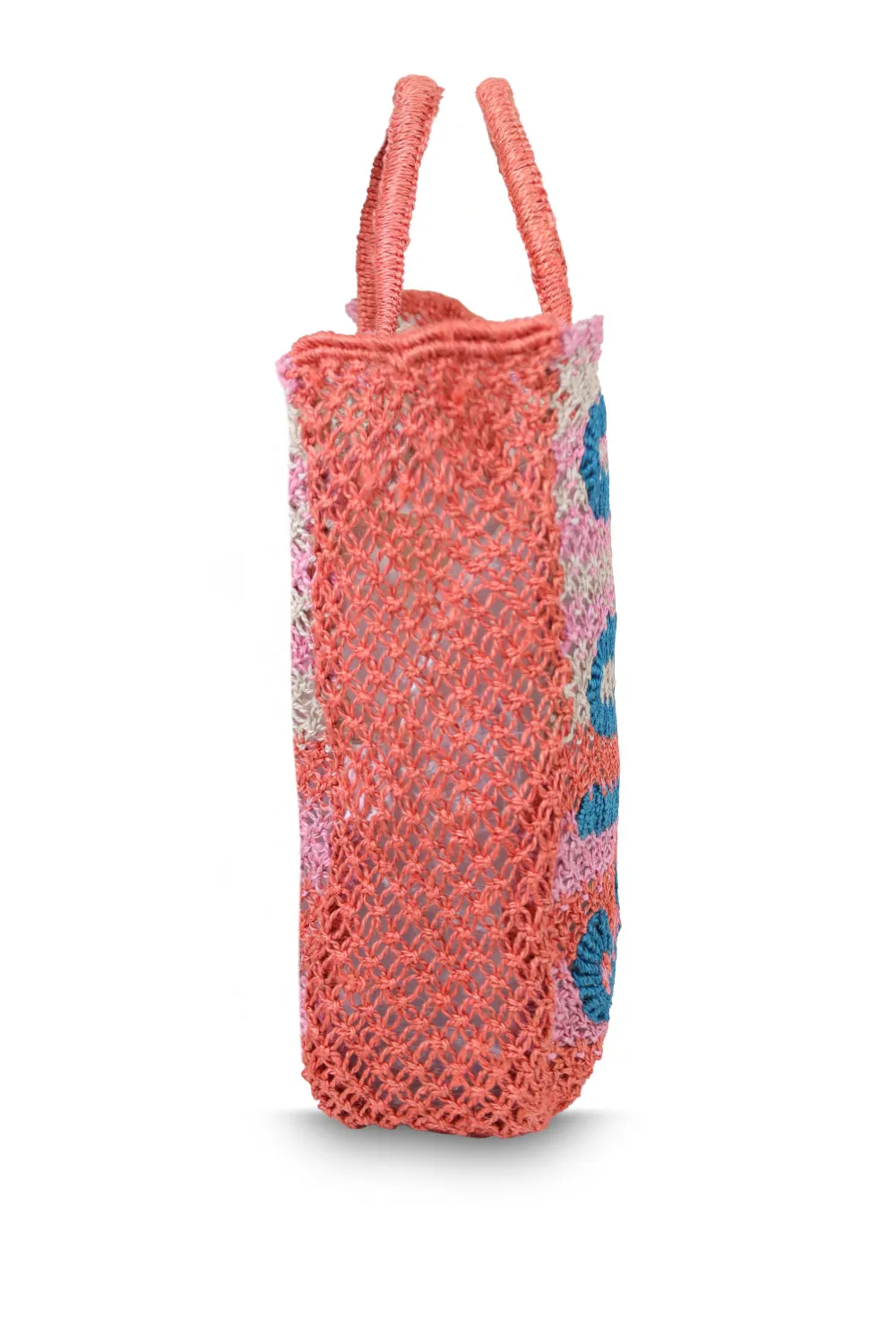 Olive Ciao Peach Jute Bag sold by Sand Dollar product image thumbnail 2