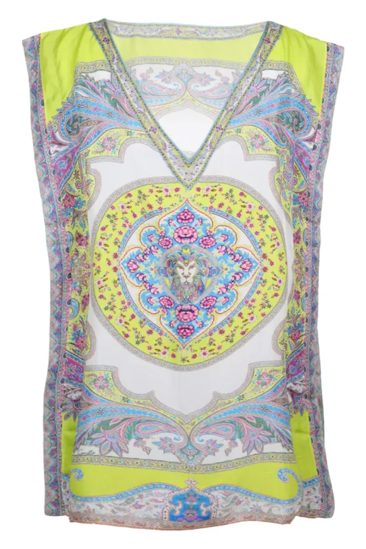 Gusset Tunic Short Kaftan Magic Carpet Ride made by Camilla