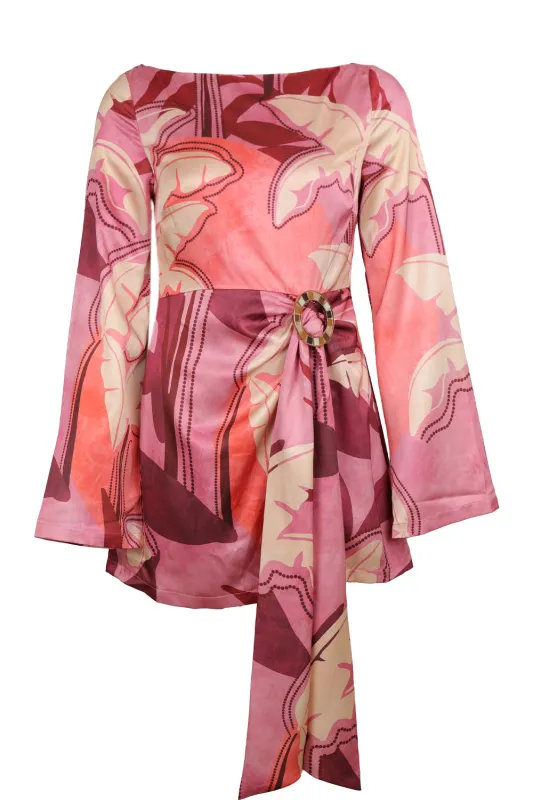 Kaeli Long Sleeve Mini Dress - Kaeli Berry sold by Sand Dollar