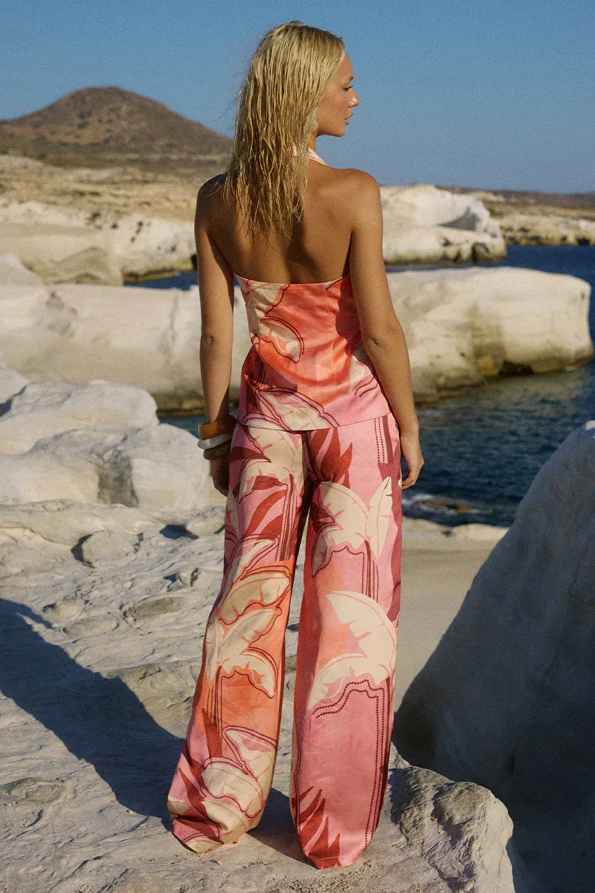 Kaeli Elasticated Palazzon Pant - Kaeli Berry sold by Sand Dollar product image thumbnail 4