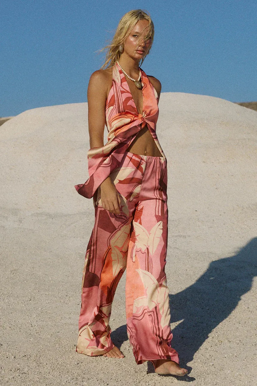 Kaeli Elasticated Palazzon Pant - Kaeli Berry sold by Sand Dollar product image thumbnail 2