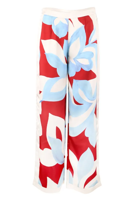 Amoree Wide Leg Palazzon Pant - Amoree Red sold by Sand Dollar
