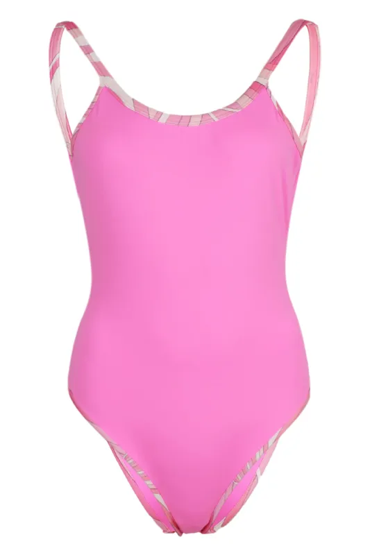 Pink One-Piece Swimsuit sold by Sand Dollar