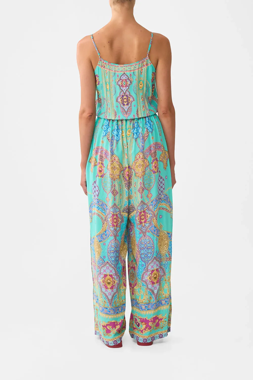 Shoestring Strap Jumpsuit The Concubines Corridor sold by Sand Dollar product image thumbnail 4