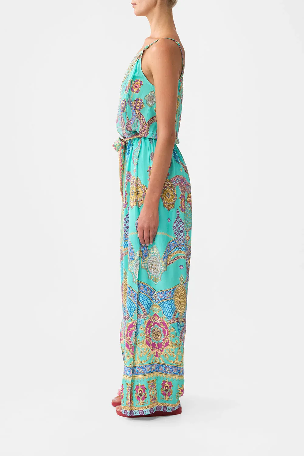 Shoestring Strap Jumpsuit The Concubines Corridor sold by Sand Dollar product image thumbnail 5